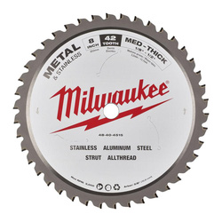 Milwaukee / Milwaukee Metal Circular Saw Blade 203 x 5/8" x 1.8mm 42T