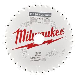 Milwaukee / Milwaukee Circular Saw Blade 190 x 30 x 1.6mm 36ATB