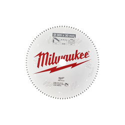 Milwaukee / Milwaukee Aluminium Mitre Saw Blade 305 x 30 x 3mm 96T