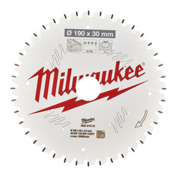 Milwaukee / Milwaukee Wood Mitre Saw Blade 190 x 30 x 2.4mm 40ATB