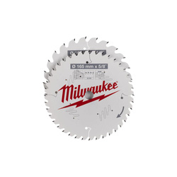 Milwaukee / Milwaukee Circular Saw Blades 165mm x 5/8" 24T/40T