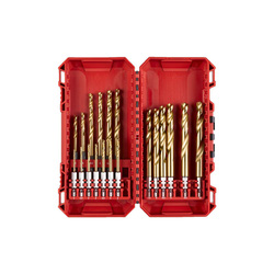 Milwaukee / Milwaukee SHOCKWAVE™ Red Hex Titanium HSS-G Drill Bit Set 2-10mm