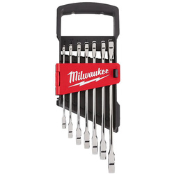 Milwaukee / Milwaukee MAXBITE™ Metric Combination Spanner Set Ratcheting
