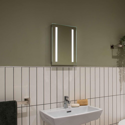 Sensio / Sensio Lumino LED EVO+ Rechargeable Battery Mirror 390 x 400mm