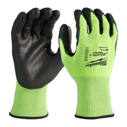 Milwaukee / Milwaukee Hi-Vis Cut Level C Gloves Large