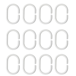 Ebb and Flo / Ebb + Flo C Type Shower Curtain Rings 