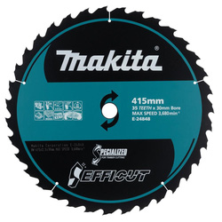 Makita / Makita Efficut TCT Cordless Saw Blade 415 x 30mm x 35T