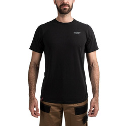 Milwaukee Hybrid Short Sleeve T-Shirt Black Large