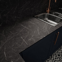 Mariz / Mariz Vena Black Worktop 3050 x 640 x 12mm