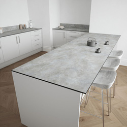 Mariz / Mariz Light Concrete Breakfast Bar Worktop 3050 x 950 x 12mm