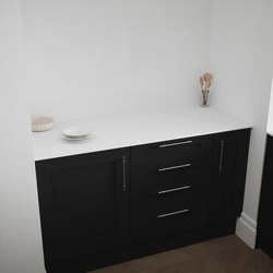 Mariz / Mariz Pure White Worktop 1500 x 640 x 12mm