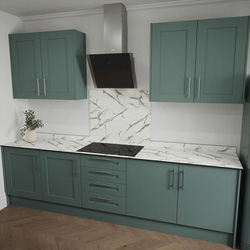 Mariz / Mariz Vena White Hob Splashabck 900 x 750 x 12mm