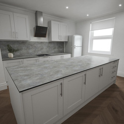 Mariz / Mariz Light Concrete Island Worktop 3050 x 1240 x 12mm