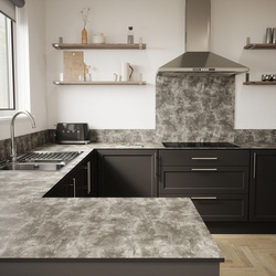Mariz / Mariz Dark Concrete Worktop 3050 x 640 x 12mm