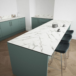 Mariz / Mariz Vena White Breakfast Bar Worktop 3050 x 950 x 12mm