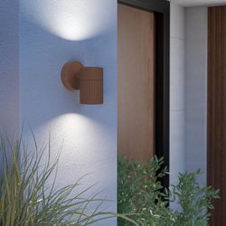 Eglo / Eglo Tomelloso Modern Outdoor Wall Light 1-Light Rust