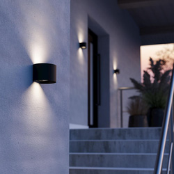 Eglo / Eglo Calpino 3 Outdoor LED Wall Light 2.8W 840lm 3000K Black