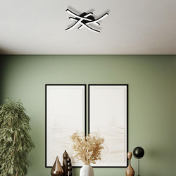 Eglo / Eglo Basic Cabezas-E 4-Flame LED Wall/Ceiling Light 20W 2400lm 4000K Black