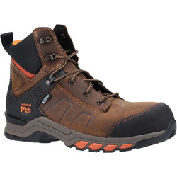 Timberland Pro / Timberland Pro Hypercharge Waterproof Safety Boots Brown/Orange Size 12