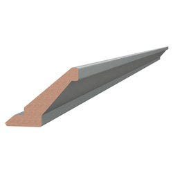 Kitchen Kit / Kitchen Kit Flatpack Shaker Cornice Matt Sage Green 2745mm