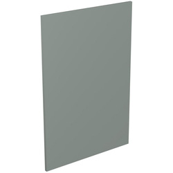 Kitchen Kit / Kitchen Kit Flatpack Shaker Kitchen Cabinet Base End Matt Sage Green 600mm