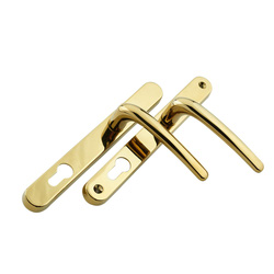 ERA / ERA Decorative Inline Lever Door Handle Polished Gold