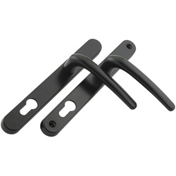 ERA / ERA Decorative Inline Lever Door Handle Black