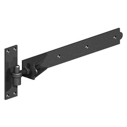 GateMate / Gatemate Hook and Band Gate Hinge 450mm Premium Black