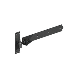 GateMate / Gatemate Hook and Band Gate Hinge 600mm Epoxy Black