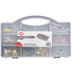 Hardware Solutions / Picture Hanging Kit In Carry Case 