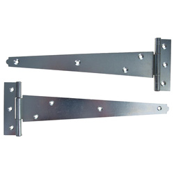Lockworks / Lockworks Medium Duty Tee Hinge BZP 250mm