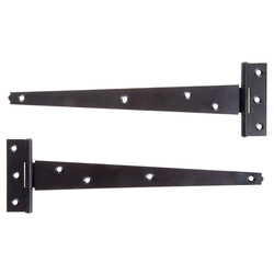 Lockworks / Lockworks Light Duty Tee Hinge Black 250mm
