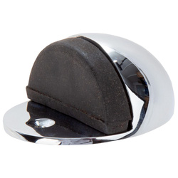 Lockworks / Lockworks Oval Door Stop Polished Chrome