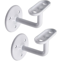Lockworks / Lockworks Handrail Bracket White 63mm