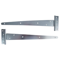 Lockworks / Lockworks Medium Duty Tee Hinge BZP 450mm