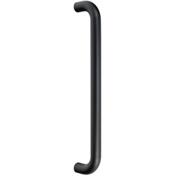 Eclipse / Stainless Steel D Shaped Pull Handle 300mm Matt Black