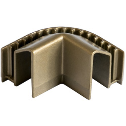 Sensio / Sensio Edge External Corner Connector Brass