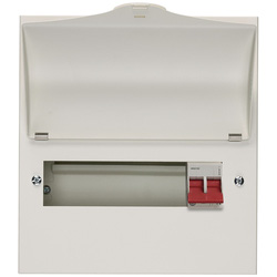 Wylex / Wylex NM806L Main Switch Consumer Unit 8 Way 100A Metal