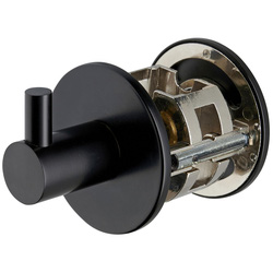 Union / Jigtech Schema Orka Bathroom Turn & Release Handle Matt Black