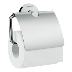 Hansgrohe / Hansgrohe Logis Universal Toilet Roll Holder with Cover Chrome