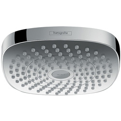Hansgrohe / Hansgrohe Croma Select E 180 Ecosmart Overhead Shower 2 Gang Black