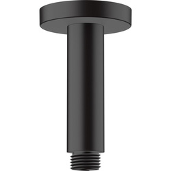 Hansgrohe / Hansgrohe Vernis Blend Ceiling Shower Connector 100mm Matt Black