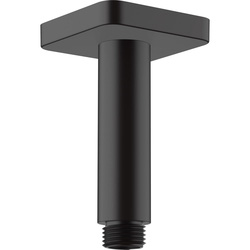 Hansgrohe / Hansgrohe Vernis Shape Ceiling Shower Connector 100mm Matt Black