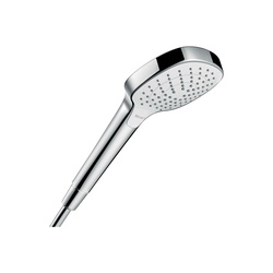 Hansgrohe / Hansgrohe Croma Select E 110 Vario EcoSmart Shower Handset White / Chrome