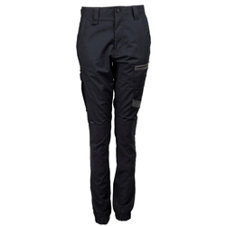 Hard Yakka / Hard Yakka Women's Raptor Cuffed Work Trousers Black 6 R