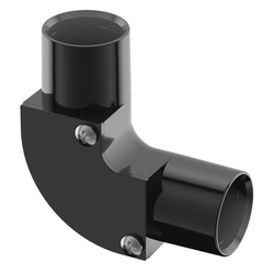 D-Line / D-Line Speedway Conduit Inspection Elbow 20mm Black