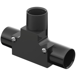 D-Line / D-Line Speedway Conduit Inspection Tee 20mm Black