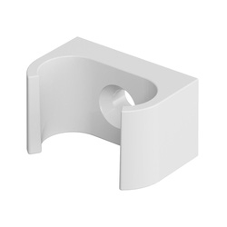 D-Line / D-Line Speedway PVC Oval Conduit Clips 20mm White