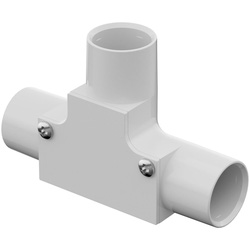 D-Line / D-Line Speedway PVC Conduit Inspection Tee 20mm White