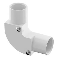 D-Line / D-Line Speedway PVC Conduit Inspection Elbow 20mm White